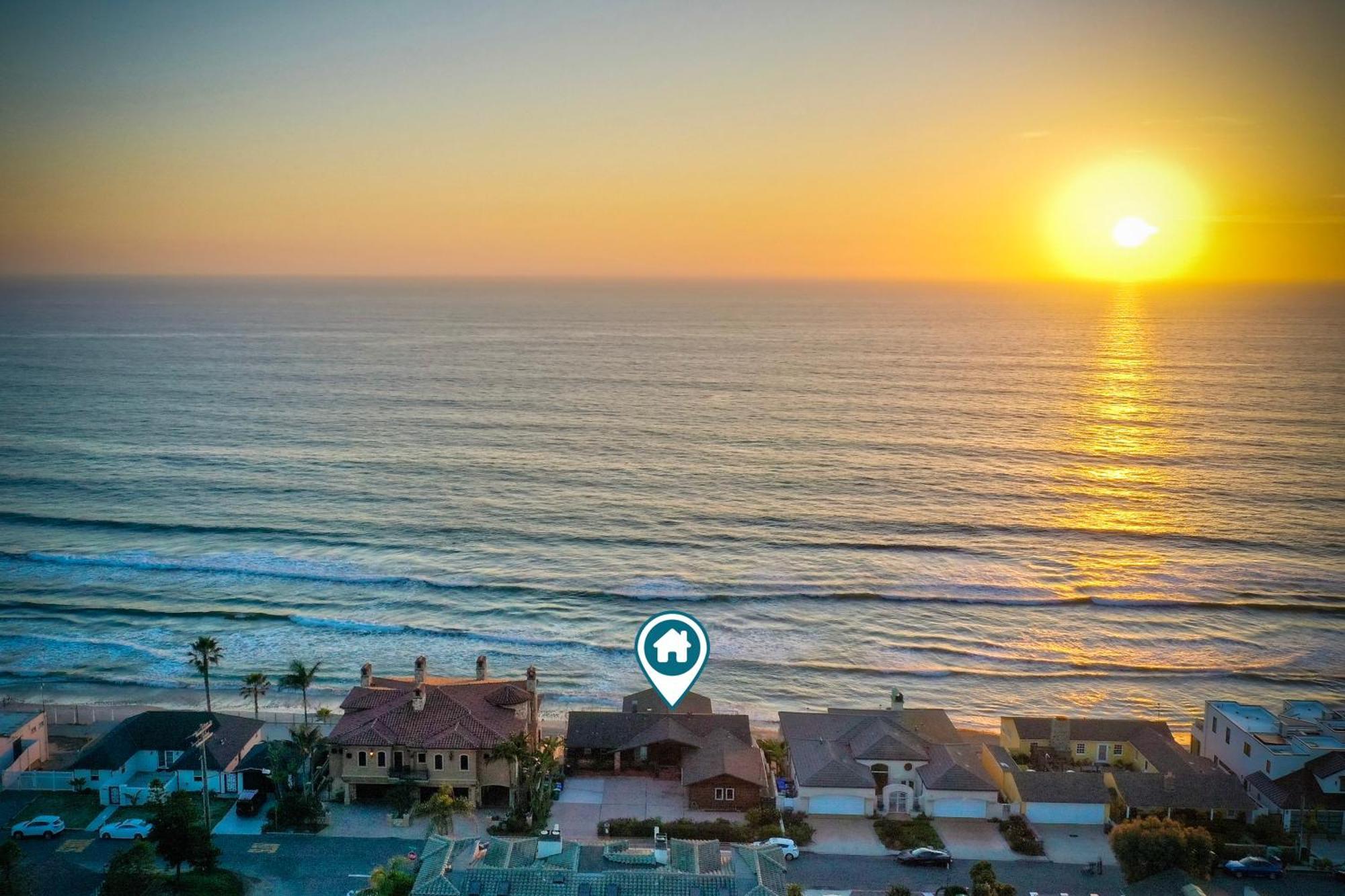 Oceanfront Getaway Ocean Views Fire Pit Bbq Beach Access Apartment Carlsbad Exterior foto